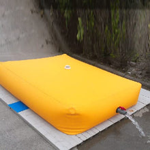 TCHAU Outdoor Large-Capacity Foldable Water Bladder Tanks Container Construction Watering Bladder with Valve for Camping Drought-Resistant Fire-Fighting Agricultural
