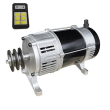 10 KW Belt-Driven Generator With Pulley & Volt Meter, Pure Sine Wave Output, All-Copper Stator, Stable Voltage & Low-Noise For Home & Industrial Use(10kw)