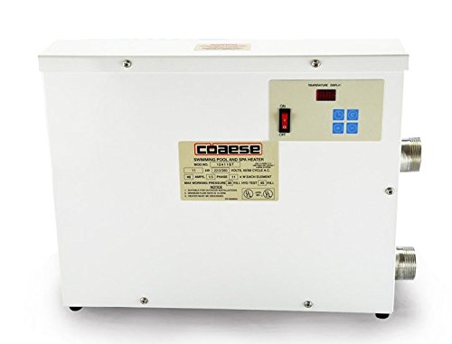 TOPCHANCES® 15KW Swimming Pool and SPA Heater Electric Heating Thermostat - Input Voltage 380V