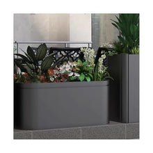 Planter Boxes Outdoor Flower Pot and Flower Box Commercial Street Sales Department Flower Pot and Flower Bed Fence Outdoor Metal Planter Box ﻿