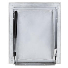 Universal Stainless Steel Trash Chute Door 12"(W) x 15"(H) - Bottom Hinged, HF109, in Stock & Ready to Ship