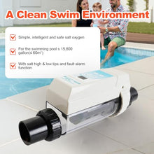 EC12 Salt Chlorine Generator System Clear Saltwater Pool Chlorine Generator
