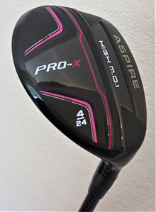 Ladies Lavender Complete Golf Club Set Pink Black Right Hand