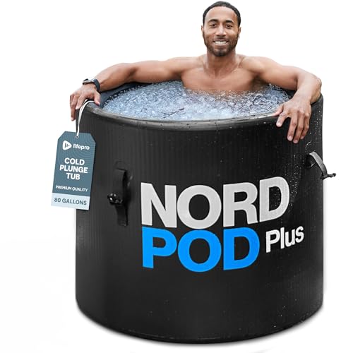 Lifepro NordPod Ice Bath Tub Portable Cold Plunge Water Therapy Pool