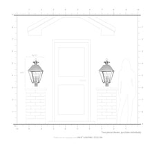 Livex Wentworth Collection 4 Light Outdoor Post Top Lantern Black