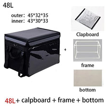 TEDILUVI 48L Extra Large Thermal Food Bag Cooler Square Refrigerator Box Fresh Delivery Backpack Insulated Cool for Meal