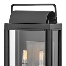 Hinkley Sag Harbor Medium Wide Wall Mount Lantern, Black
