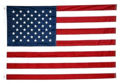 20x30 Ft USA 20'x30' Heavy Duty 300D Nylon Embroidered Huge Flag Banner