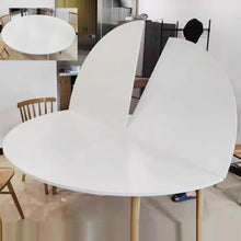 YUNSEU Large Round Foldable Table Top Only, 120cm - 275cm Diameterround Wood Table Top,Replace Tables Top, Circle Folding Tables Top, Easy to Store