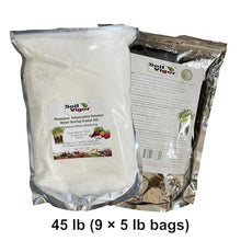 Soil Vigor® Fine Granules – Water-Storing Crystals for Strong Plant Growth, Potassium Polymer for Gardens, Flowers, Vegetables, Trees & Lawns, Reduces Watering, Lasts Up to 7 Years (45 lb)