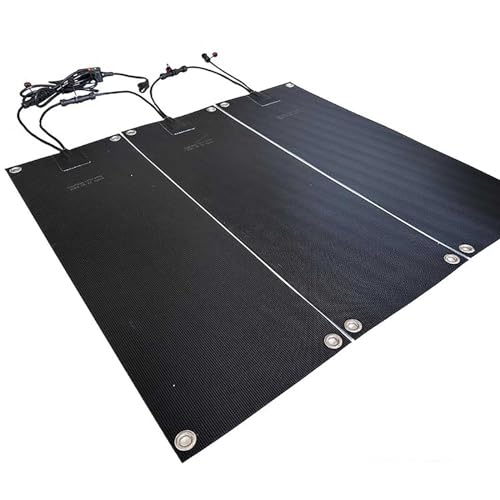 FUYAO Heated Snow Melting Mat for Stairs, 120V Snow Melting Non-Slip Walkway Heated Outdoor Mat, IPX6 Waterproof, Heated Mats for Winter Snow Removal, for Residential and Industrial Use