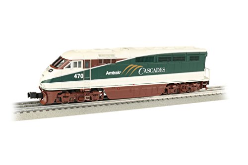 Bachmann Trains O FP59PHI Diesel Amtrak Cascades No.470 Green/Cream/Copper