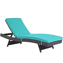 Ergode Convene Outdoor Sectional | Durable Rattan Lounge Chair Set - 4 Patio Chaise Lounges | All-Weather Cushions | Versatile Design