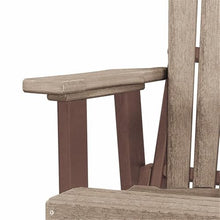 American Furniture Classics OS Home and Office 515WWTB Single Glider, One Size, Weather Wood/Tudor Brown