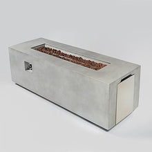 70inch Concrete Large Fire Pit Table