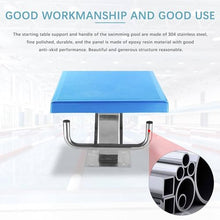 ZXSYYDS Professional Diving Boards Platform,304 Stainless Steel Diving Board with Anti-Slip Countertop,Inclined Professional Diving Platform for Pools,for Outdoor Indoor Campus Competition