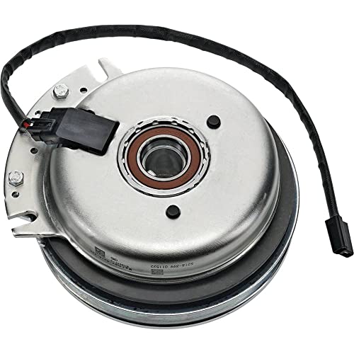 Stens 255-706 PTO Clutch Compatible with/Replacement for Warner 5218-399, Wright Mfg. 71410028 1/2" or 5/8" Belt Width, 1" ID, 7 3/8" Pulley Diameter