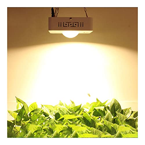 5sssallefaa 100W LED Grow Light Full Spectrum Plant Growing Light Mute Dimmable COB Plant Grow Lamp for Indoor Hydroponic Greenhouse Plants All Stage Growing Tent