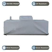 Covers & All Outdoor Kitchen Cover 18 Oz Waterproof - Customize Your Kitchen Cover with Any Dimensions - 100% Weather Resistant Outdoor Kitchen Island Cover (Grey)