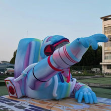 HOAELOS Giant Inflatable Astronaut 20 Feet with Built-in LED Lights