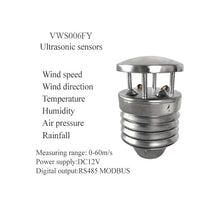 Aoleaby Digital Weather Station, Air Temperature Atmospheric Pressure Gauge, Light Intensity Sensor Anemometer(VWS006FY)