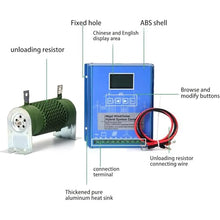LIEROLYE Renewable Energy Controller Universal, for Wind Solar Hybrid Mppt Charge Controller Off Grid, 12000W Hybrid Charge Controller(24v48v)