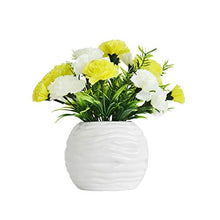 European-Style Simulation Carnation Silk Flower Small Bonsai Simulation FlowerPlastic Small Simulation Flower House Plant (Color : B) (D)