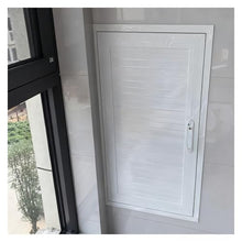 WAHHWF Soundproof Plumbing Access Door, Reinforced Hinged HVAC or Ductwork Access Panel, Easy-to-Install Electrical Wiring Service Hatch for Basements(White,24X42in (61x107cm))