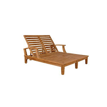 Anderson Teak Brianna Double Sun Lounger with Arm