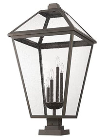 Z-Lite Talbot Outdoor Post 4-Light 240W Oil Rubbed Bronze