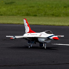 E-flite F-16 Thunderbirds 80mm EDF RC Airplane BNF White