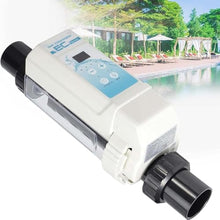 DFEDHF Saltwater Chlorinator for Swimming Pools - Automatic Chlorine Generator Machine, 8g/H to 20g/H, Efficient Saltwater Pool Cleaner, Easy Maintenance, High Performance EC12, EC12