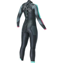 TYR Women's Cat 5 Wetsuit Black/Turquoise/Fuchsia S/M