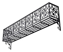 XNABKHH Indoor Outdoor Plant Shelf Wall-Mounted Metal Planter Rack - Perfect for Hanging Flower Pots Space-Saving Support for Home and Garden Decor,