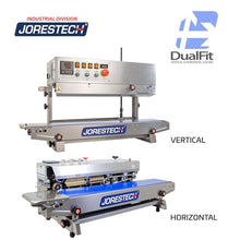 JORESTECH Continuous Band Sealer CBS-800I-L-R with Digital Temperature Control Stainless Steel