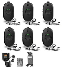 Motorola Solutions 6 x CLP1010e 1-Channel 2-Way UHF Business Radio Black
