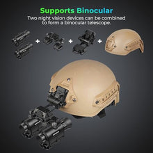 GOYOJO NVG 2K Night Vision Goggles Helmet Mounted Black