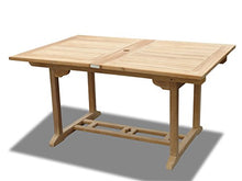 Windsor's Geniune Grade A Teak 82"x 39" Rectangular Dining Extension Table w/Two 72" Benches and Two 18" Benches, Seats 8-10,5 Yr Wrty, Teak Lasts A Lifetime!