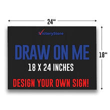 18” x 24” Corrugated Plastic Blank Yard Signs – Perfect for Printers, Crafts and Do It Yourself (Black, 100-Pack)