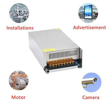 AC Transformers 110V - 220V Switching Power Supply DC 12V 24V 36V 48V 60V 72V 800W 1000W 1200W SMPS Adjustable Voltage Converter (Size : 36V, Color : 1000W)