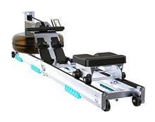MiM USA Commercial Water Rowing Machine Silver