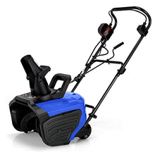 Electric Snow Thrower 120V 15Amp Corded Snow Blower w/ 180° Chute Rotation