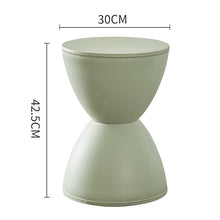 NRFJFOP Plastic Stool Side Table Design Hourglass Bedside Fashionable Changing Shoes Round pier Home Furniture