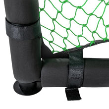 Eleeferri Golf Hitting Cage with Practice Net & Swing Mat Green Black White