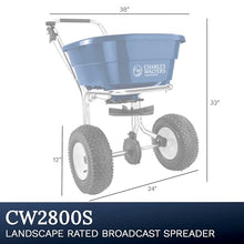Charles Walters CW2800S Landscape Style Broadcast Spreader