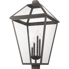 Z-Lite Talbot Outdoor Post 4-Light Oil Rubbed Bronze