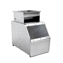 Bird Feed Thrower Blown Shell Separator with Adjustable Speed Fan, Enlarged Feeding Port, for Millet, Miscellaneous Grains, Melon Seeds, Rice, Beans, Parrot Bird Food, Etc.