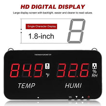 JSEIAJB Intelligent Temperature Humidity Meter Wall-Mounted Digital Thermometer Hygrometer Industrial Agricultural Thermo-hygromete