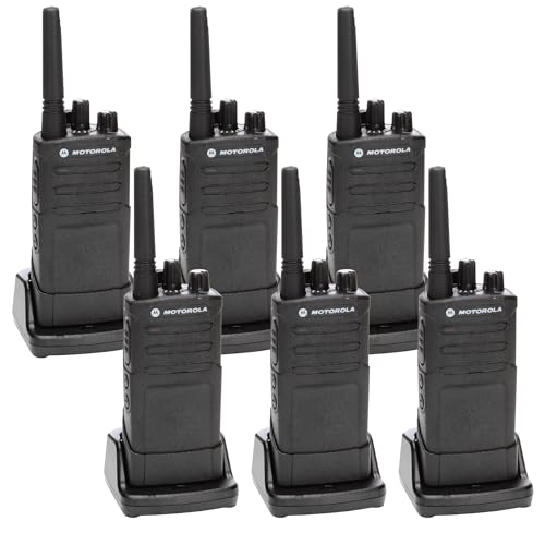 Motorola Solutions RMU2080 On-Site Rugged Two-Way Business Radio 6-Pack Black