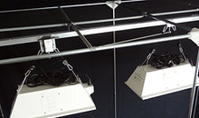Light Rail Robotic Grow Light Mover Kit for 4 Lights Gray